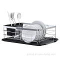 1 Tier 201 Stainless Steel Dish Rack Durable Using Stainless Steel Dish Drainer Factory